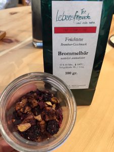 Früchtetee Brommelbär Lebensfreude Donauwörth Teeladen offener Tee